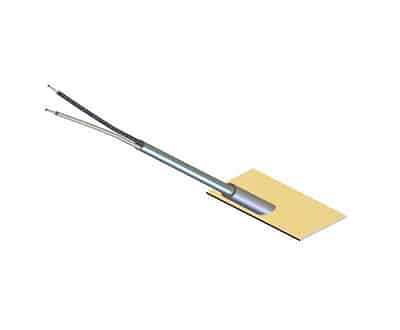 Plate type thermocouple 1