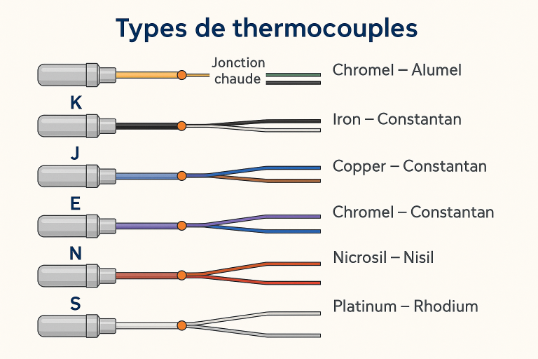 Thermocouples : principe, fonctionnement et applications industrielles dans la régulation thermique 1 Thermocouple