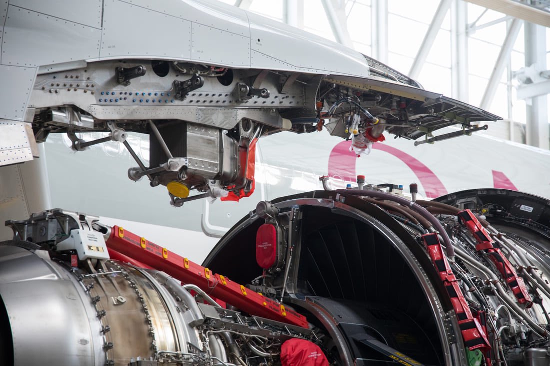 Les spécificités de la thermométrie de haute fiabilité dans l'industrie aéronautique : technologies, matériaux et conformité réglementaire 3 reacteur airbus